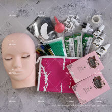 Lash Extension Training Kit With Mannequin/Eyelash Extension Tools